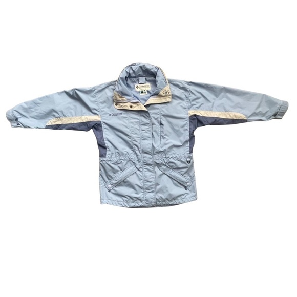 COLUMBIA Lightweight Windbreaker Outdoor Jacket Blue Women’s Size Small. - Picture 2 of 16